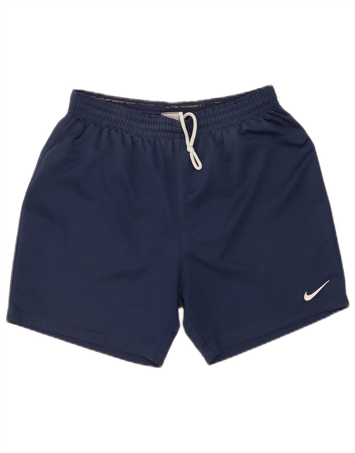 NIKE Sportshorts til mænd mellem marineblå polyester