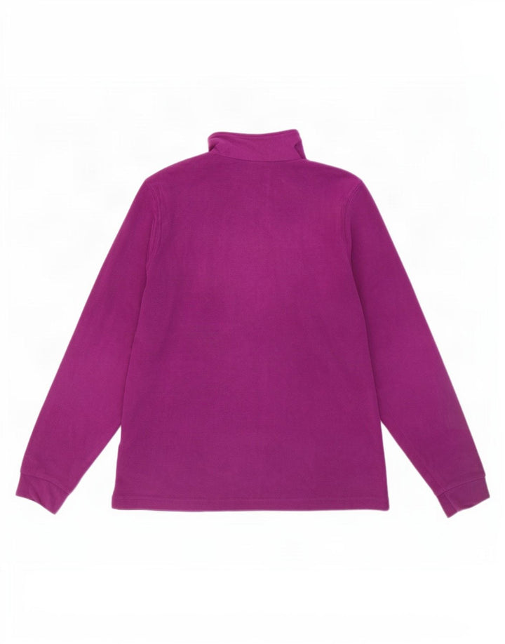 Brugi Dame Fleece Jumper med lynlås DK 16 Stor lilla polyester