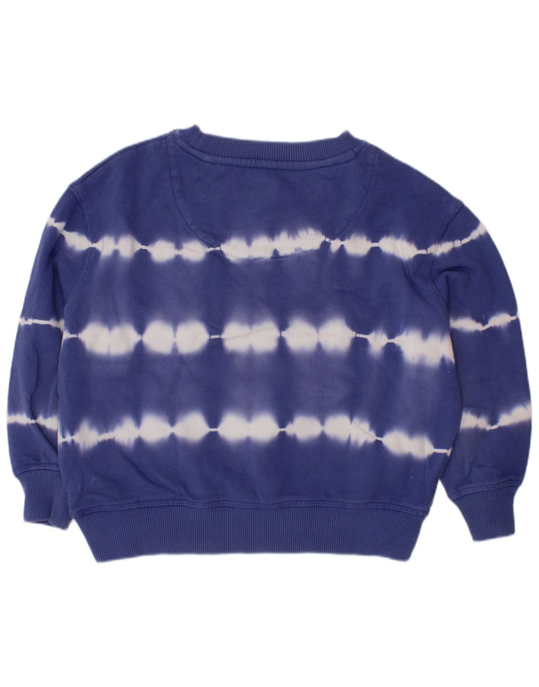 BODEN Pige Sweatshirt Jumper 4-5 år Blue Tie Dye Bomuld