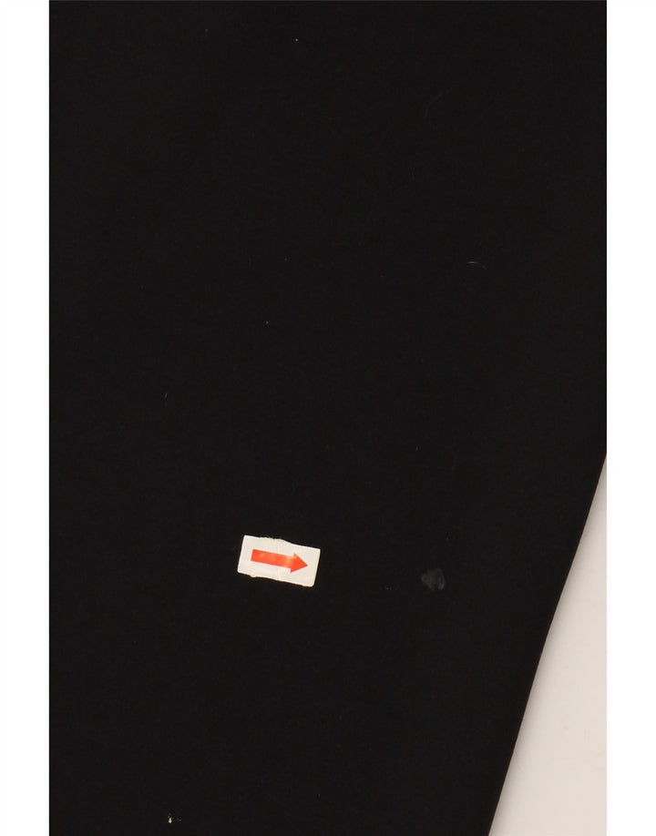 OASIS Womens Wide Leg Tracksuit Bukser Large W32 L28 Sort Polyamid