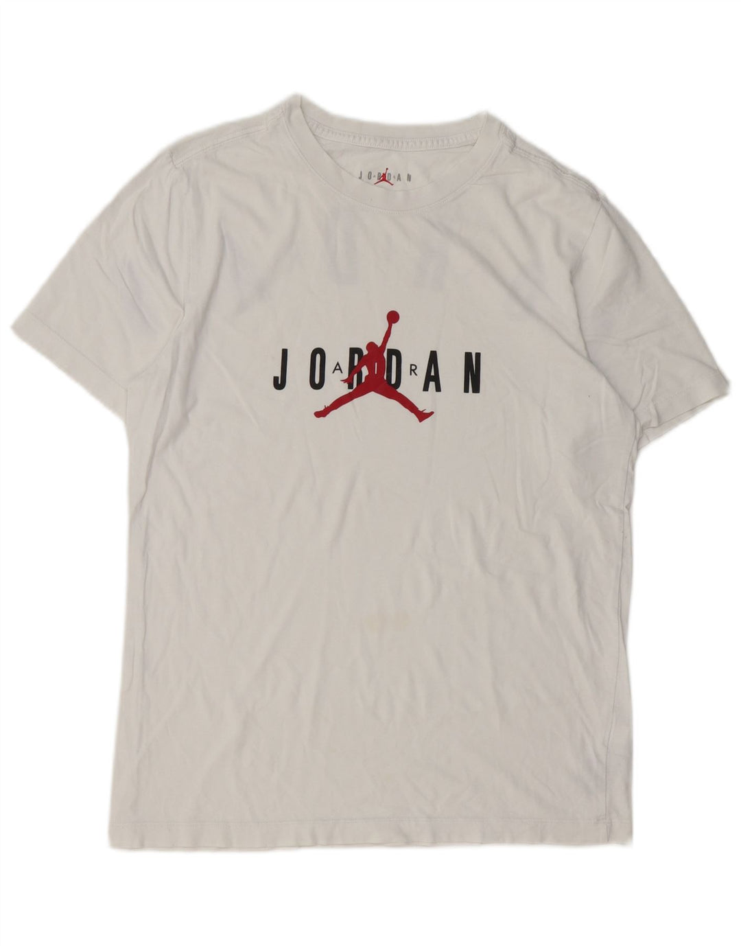 JORDAN Grafisk T-shirt til mænd Medium hvid bomuld
