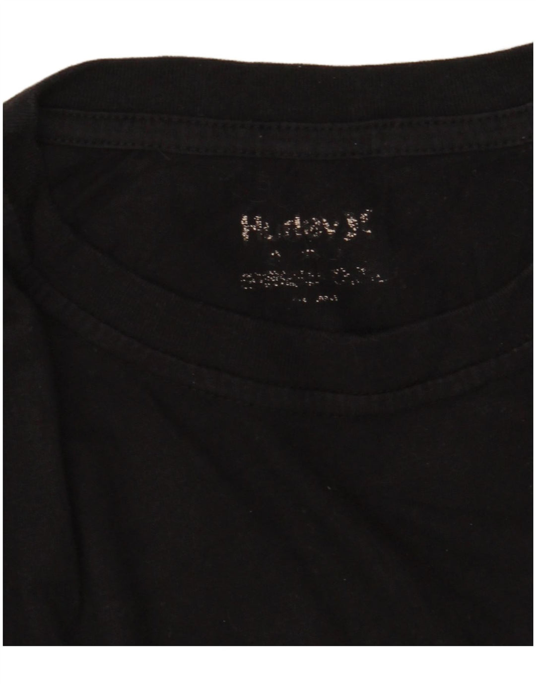 Hurley Herre Grafisk T-Shirt Top Lille Sort