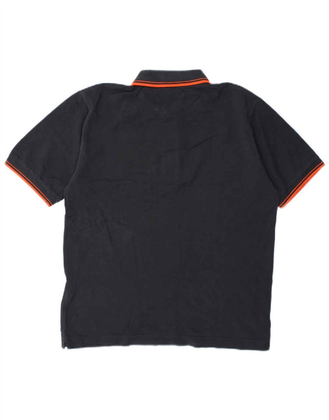 Kappa herre polo shirt lille grå stribet bomuld