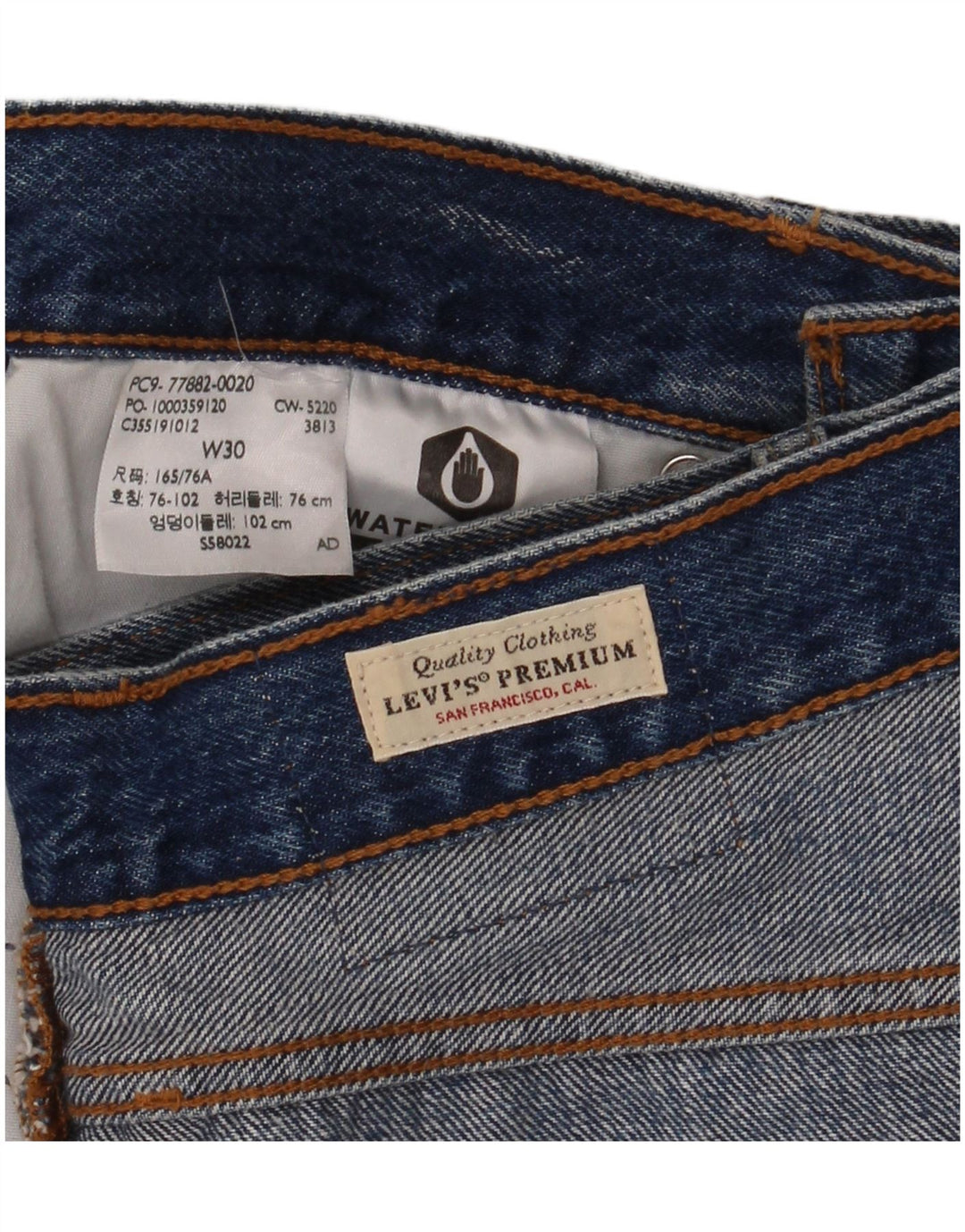 Levi's Dame-denimnederdel W30 Medium Blue
