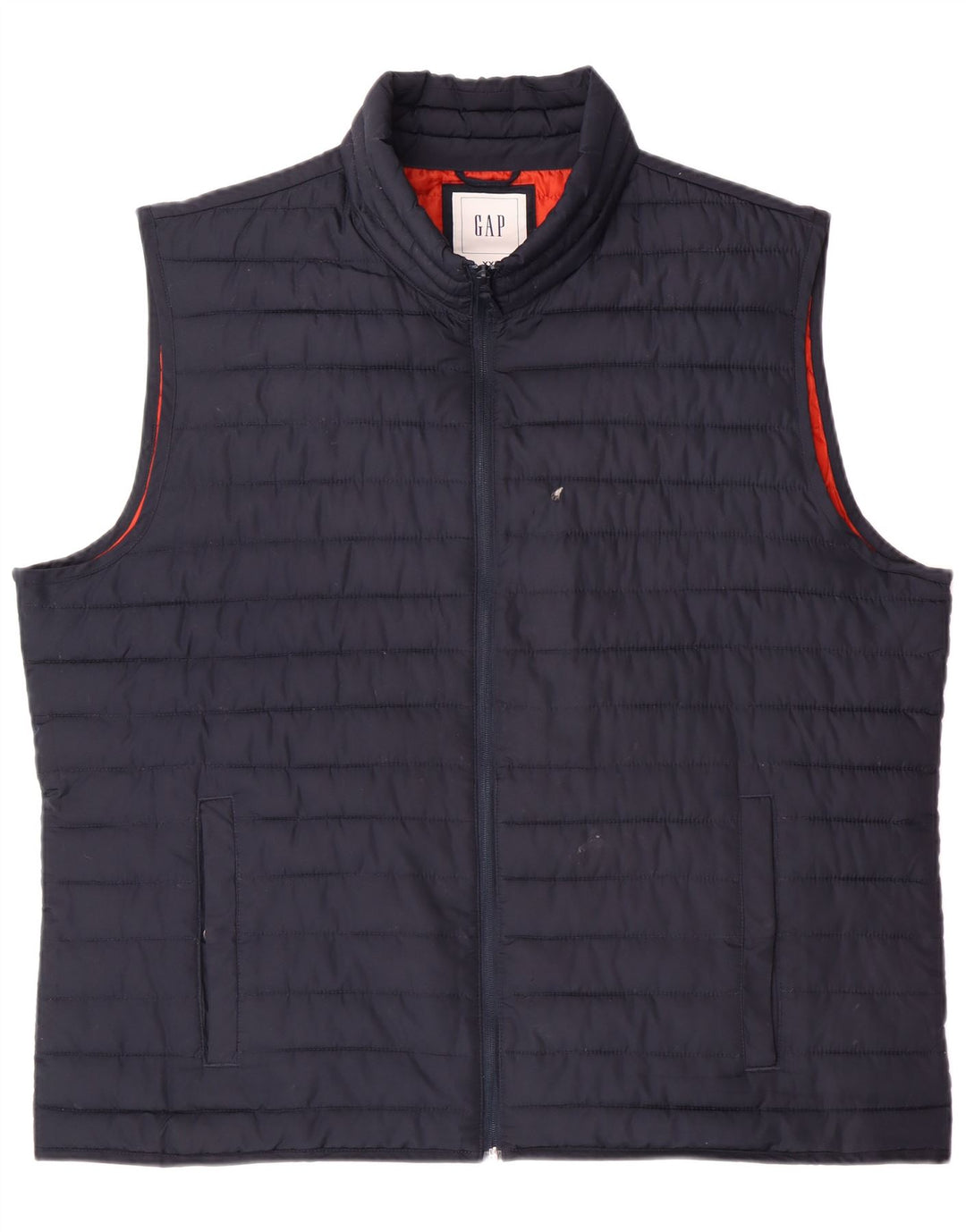 GAP Herre Polstret Gilet UK 44 2XL Navy Blue Polyester
