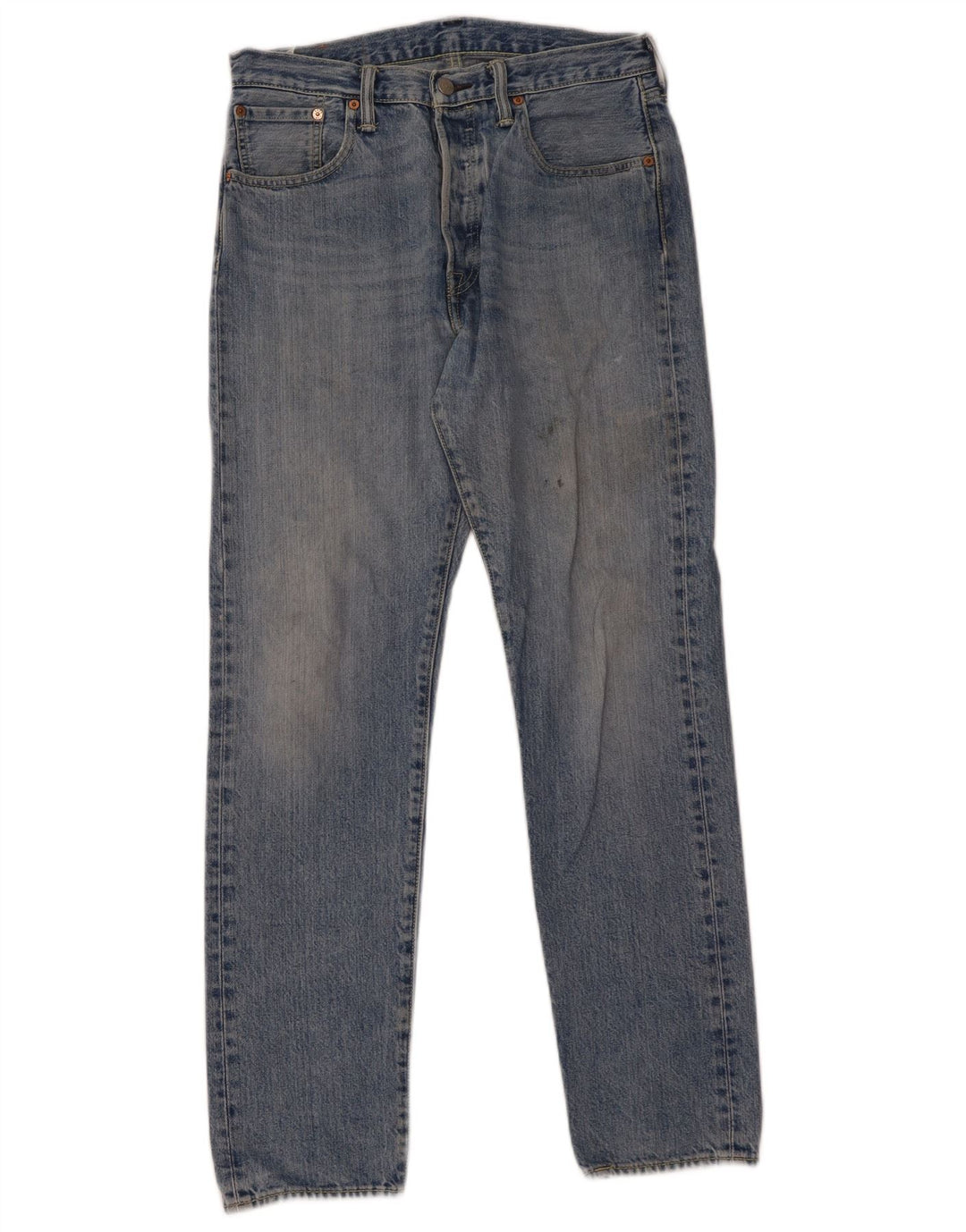 Levi's Herre 501 CT lige jeans W30 L32 blå bomuld