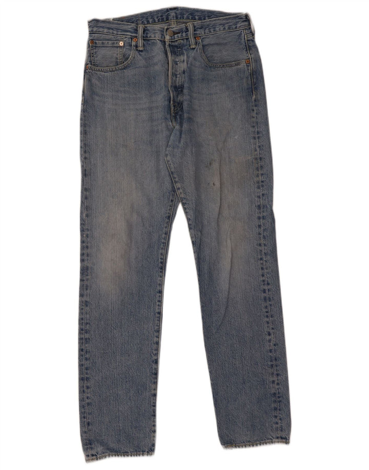 Levi's Herre 501 CT lige jeans W30 L32 blå bomuld