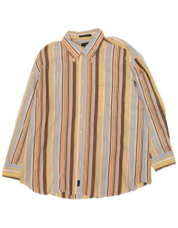 Gant Herre Dress Fit skjorte 2XL flerfarvet stribet bomuld
