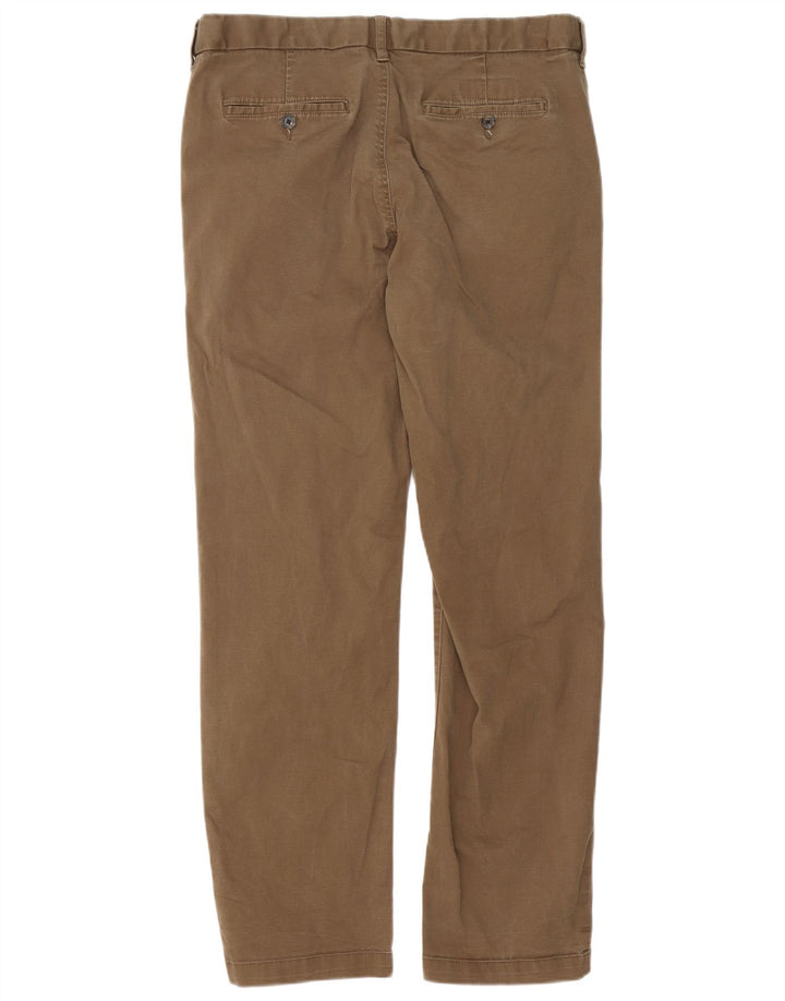 Marks & Spencer Herre Regular Fit Chinobukser W36 L33 Brun Bomuld