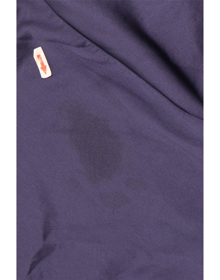 Asics Grafisk træningsdragt topjakke til kvinder IT 44 Mellem marineblå polyamid