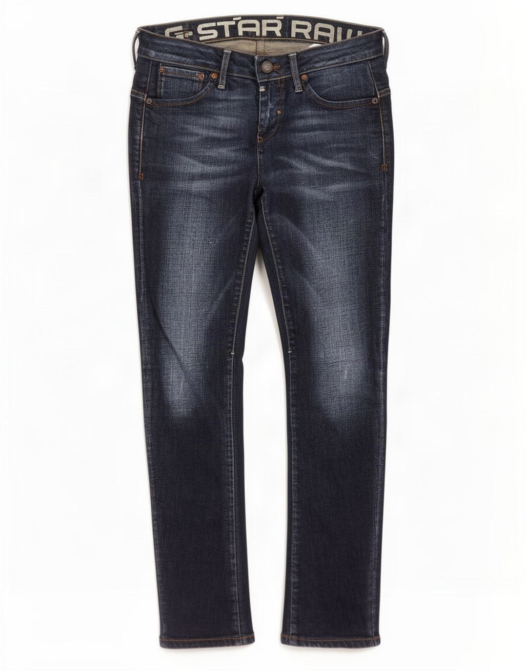 G-Star Dame Slim Jeans W28 L32 Blå Bomuld