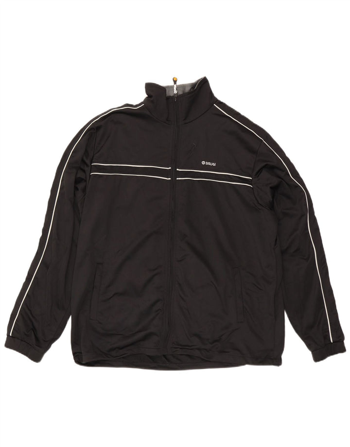Brugi Herre træningsdragt Topjakke XL Sort Polyester