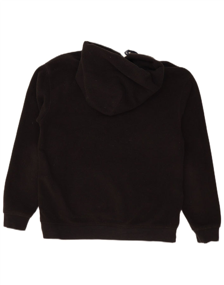 TOMMY HILFIGER Fleecetrøje med hætte til mænd mellem sort polyester