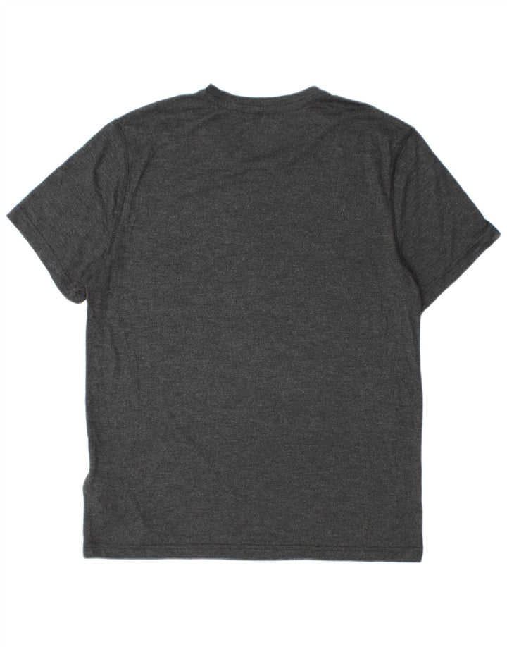 Reebok Herre Grafisk T-Shirt Top Stor Grå Polyester