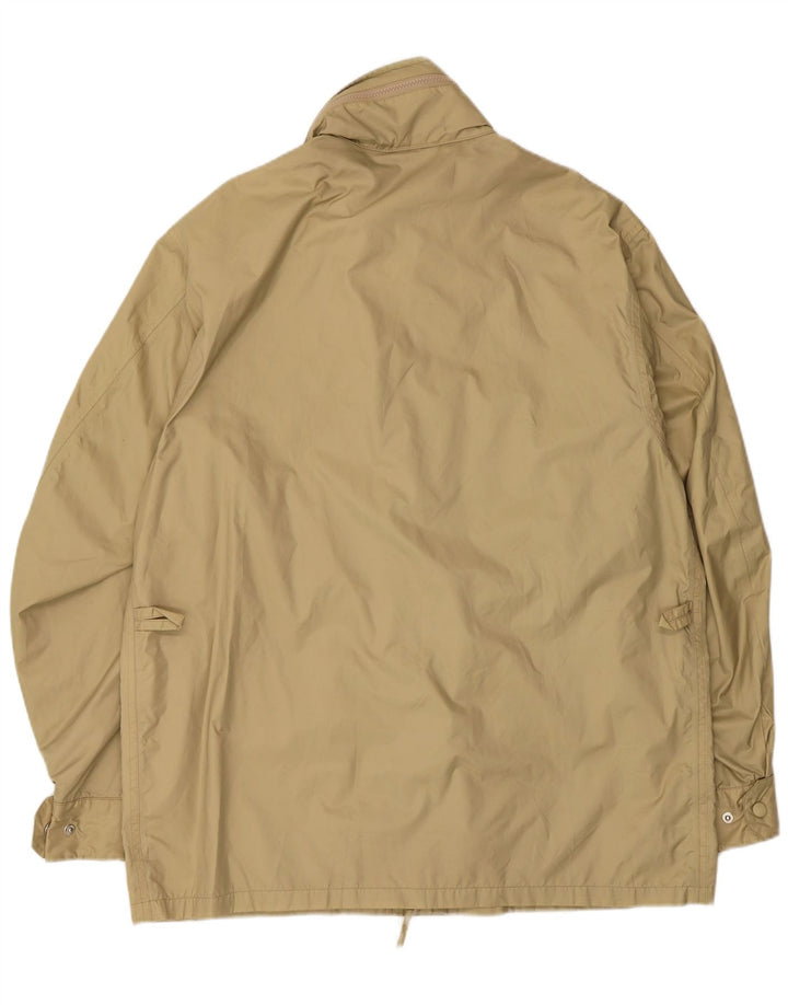 Alberto Aspesi Herre Hooded Utility Jacket UK 40 Large Green Nylon