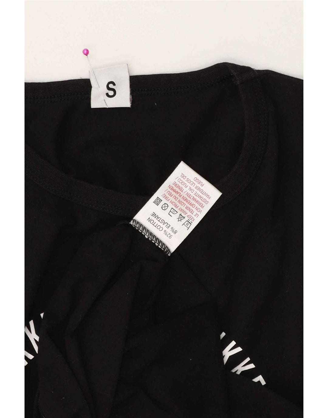 Bikkembergs Herre Grafisk T-Shirt Top Lille Sort Bomuld