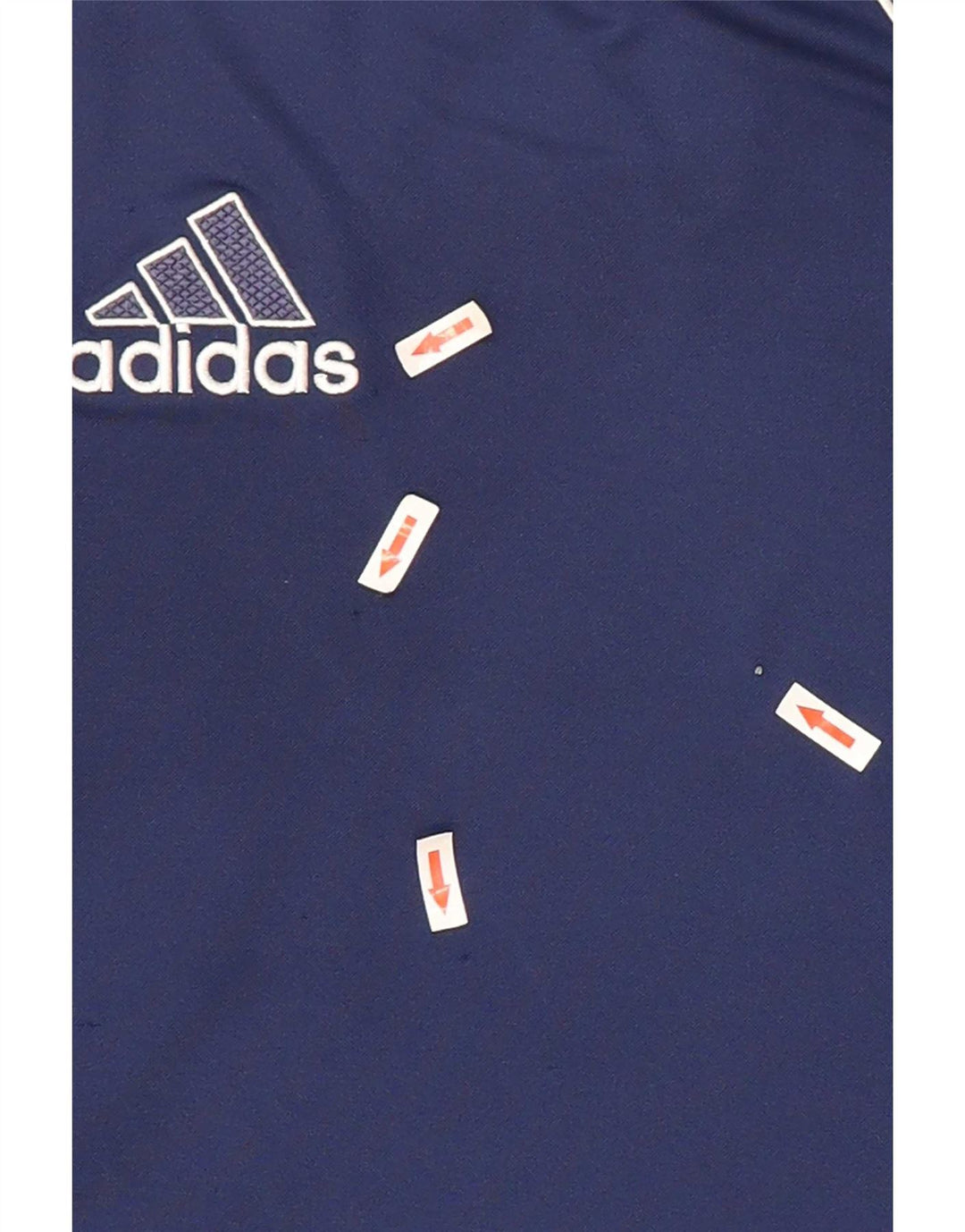 Adidas Herre T-Shirt Top Medium Navy Blue Sports