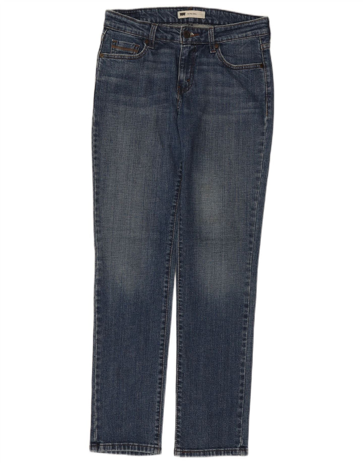 LEVI'S Dame Mid Rise Skinny Jeans US 8 Medium W29 L32 Blå Bomuld