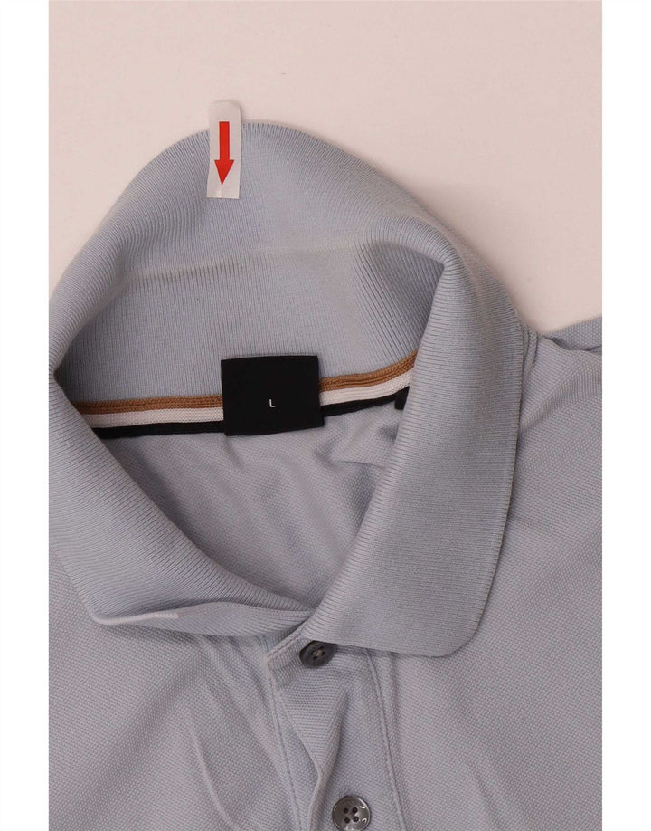 Hugo Boss Herre Polo Shirt Large Blue