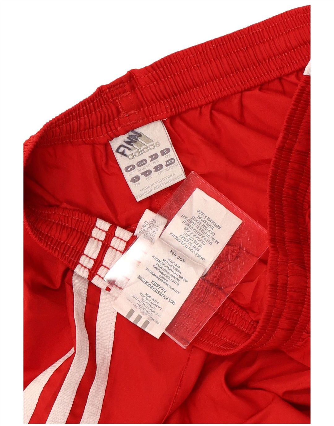 Adidas Boys Climalite Sportshorts 15-16 år Rød polyester