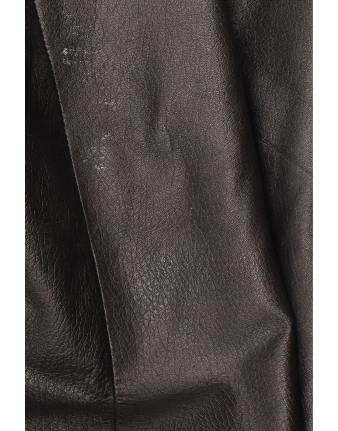 Vintage Herre Læderjakke UK 38 Medium Sort Læder