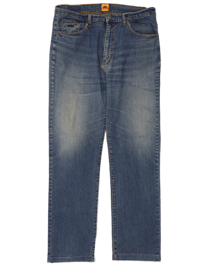 Charro Herre Straight Jeans IT 50 Large W34 L31 Blå Bomuld