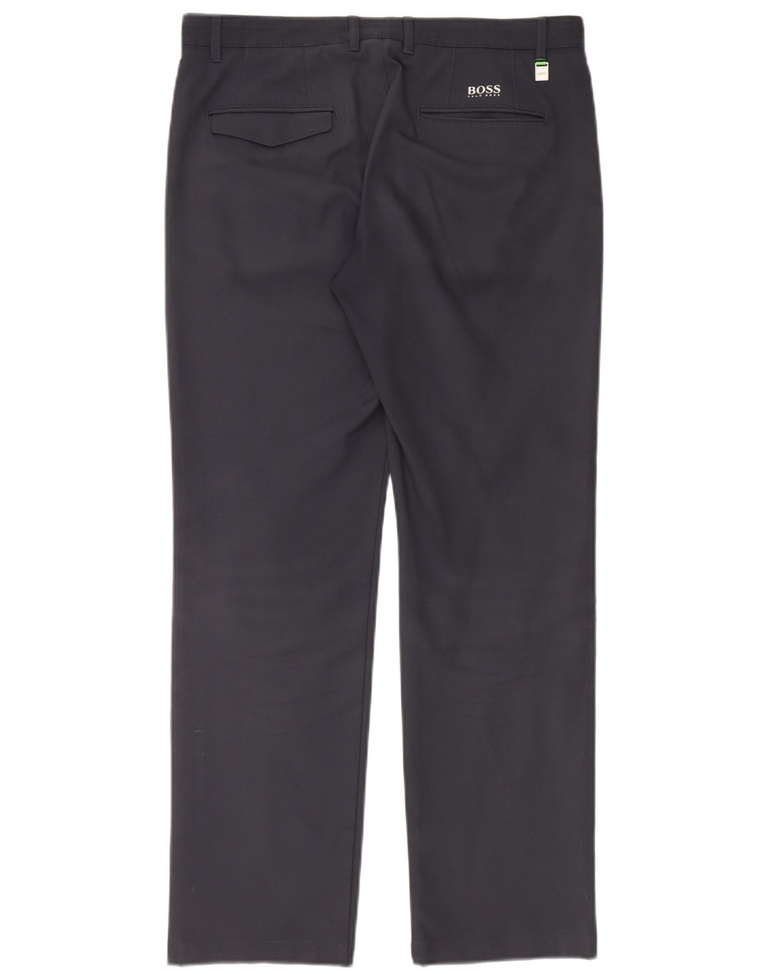 Hugo Boss Herre Lige Chino Bukser IT 48 Medium W32 L32 Marineblå