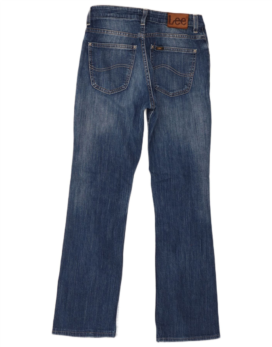Lee Herre Cameron Straight Jeans W30 L29 Blå Bomuld