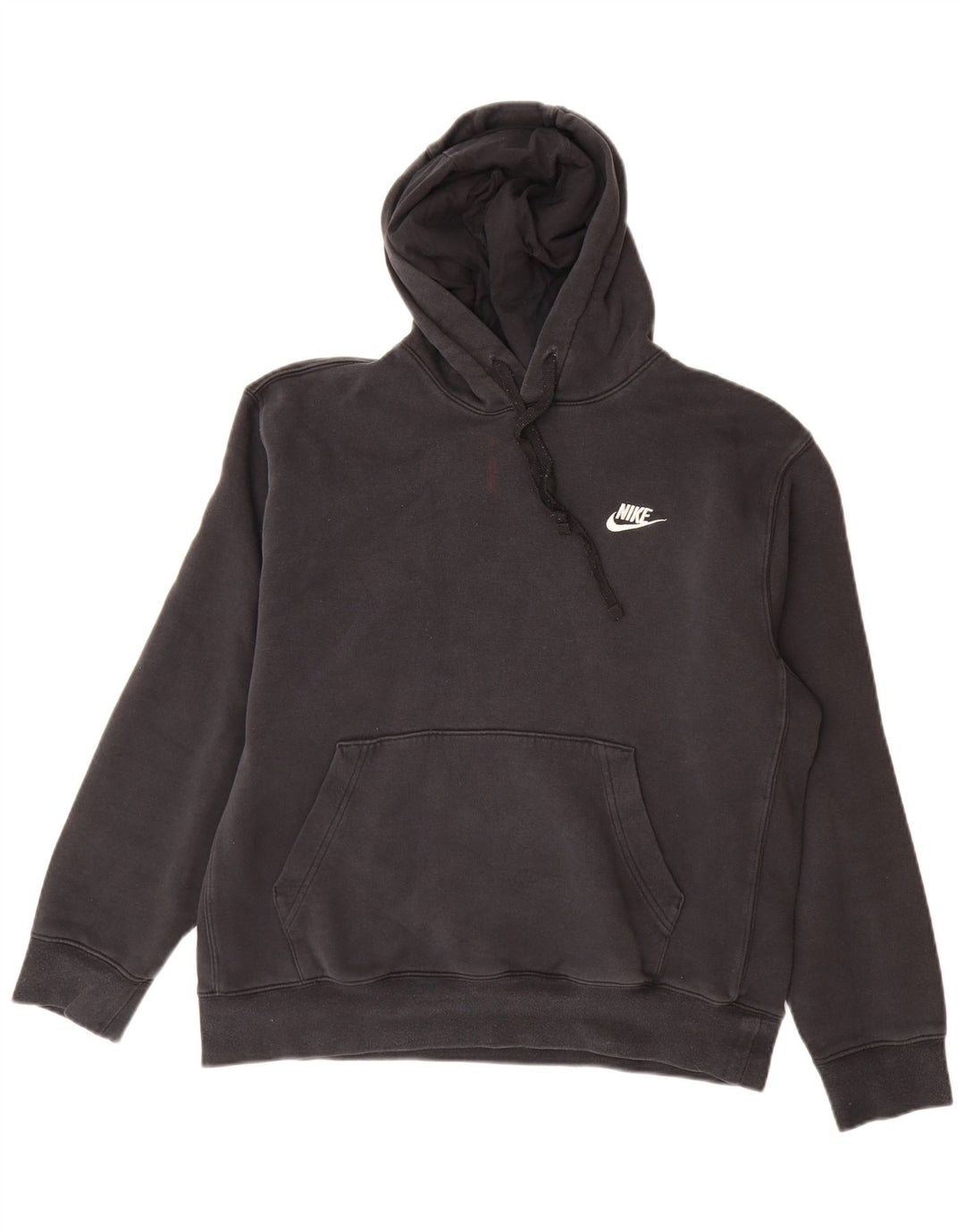 Nike Herre hættetrøje Jumper Medium Sort Bomuld
