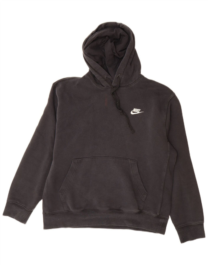 Nike Herre hættetrøje Jumper Medium Sort Bomuld