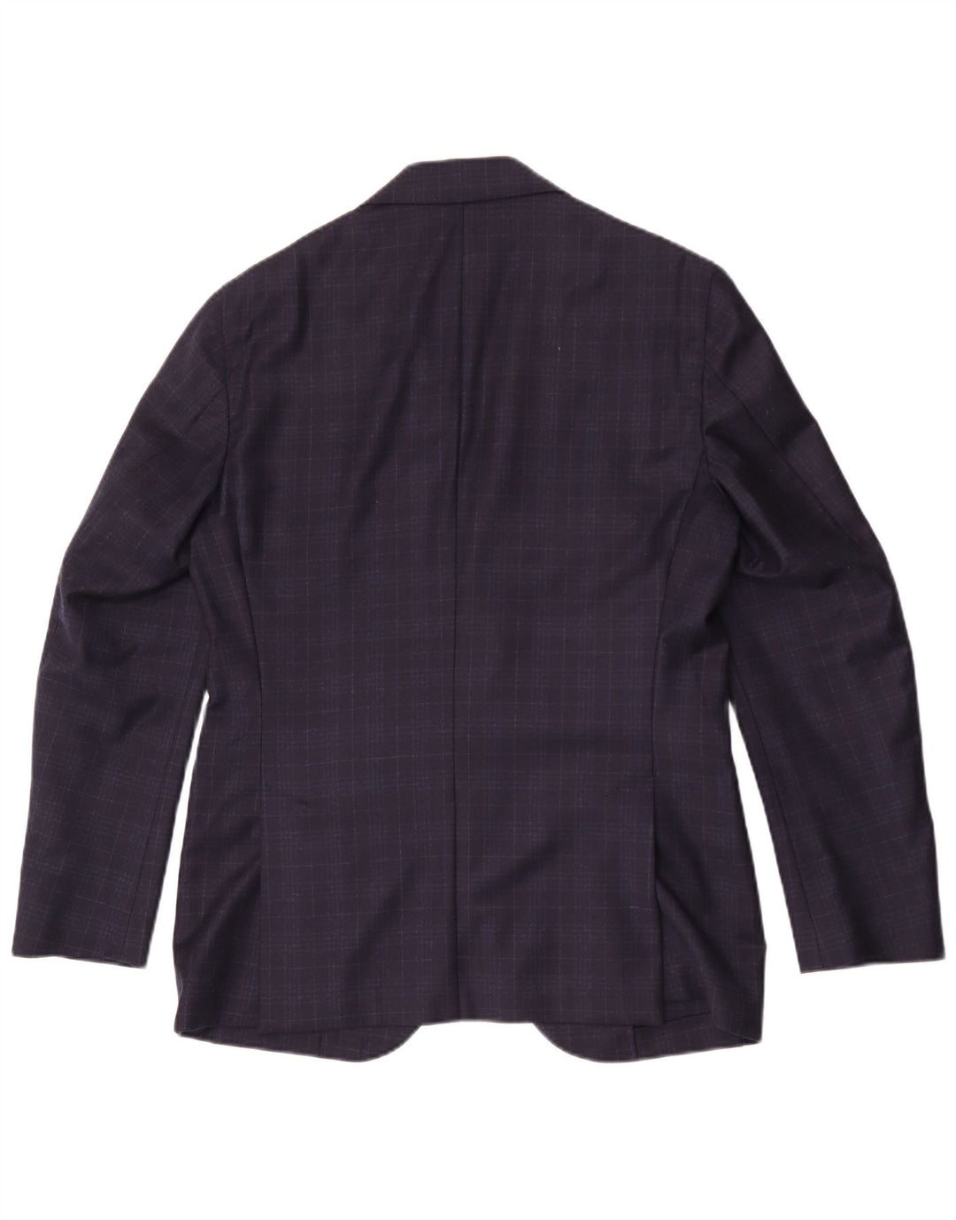 Ermenegildo Zegna Heritage Blazer Jacket UK 38 Medium Navy Blue Check