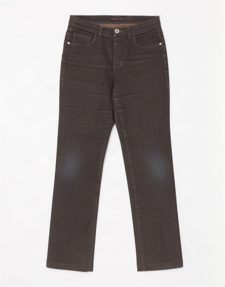 Trussardi Straight Jeans til kvinder W28 L28 Sort