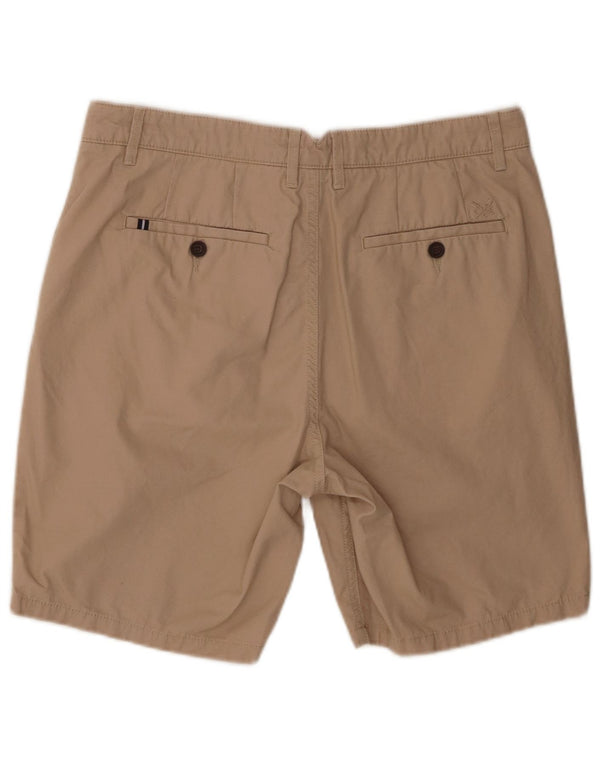 Crew Clothing Herre Chino Shorts W34 Stor Beige Bomuld
