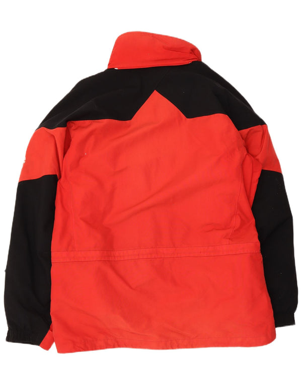 Columbia Herre grafisk skijakke UK 40 Large Red Colourblock Polyester