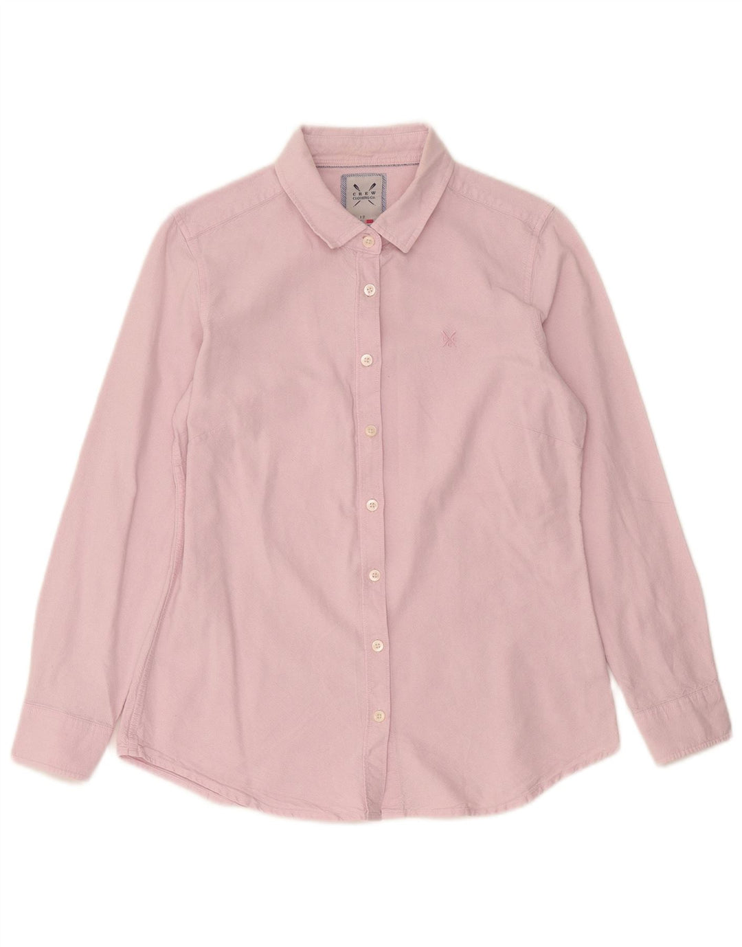Crew Clothing Dameskjorte UK 12 Medium Pink Bomuld