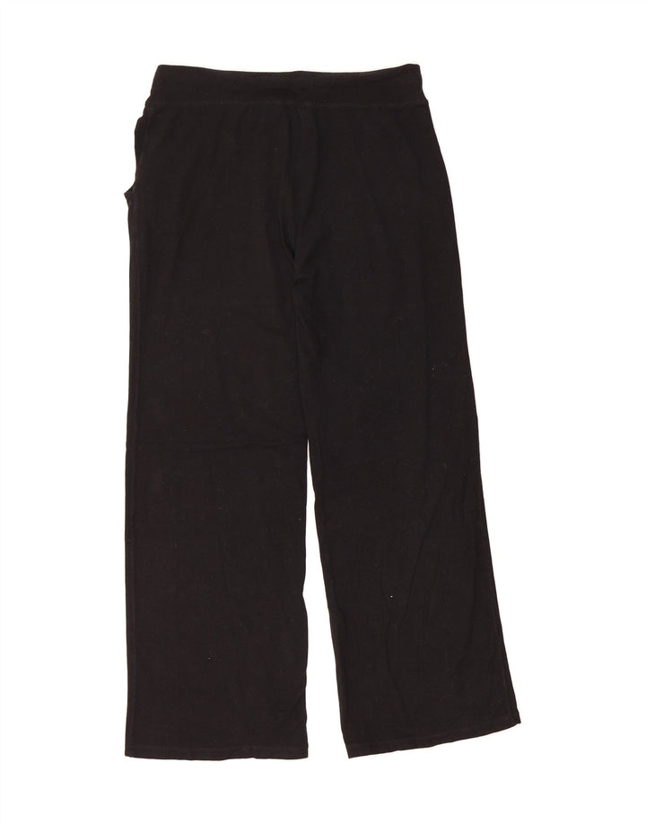 MICHAEL KORS Womens Tracksuit Trousers UK 14 Medium Black Cotton Vintage Michael Kors and Second-Hand Michael Kors from Messina Hembry 