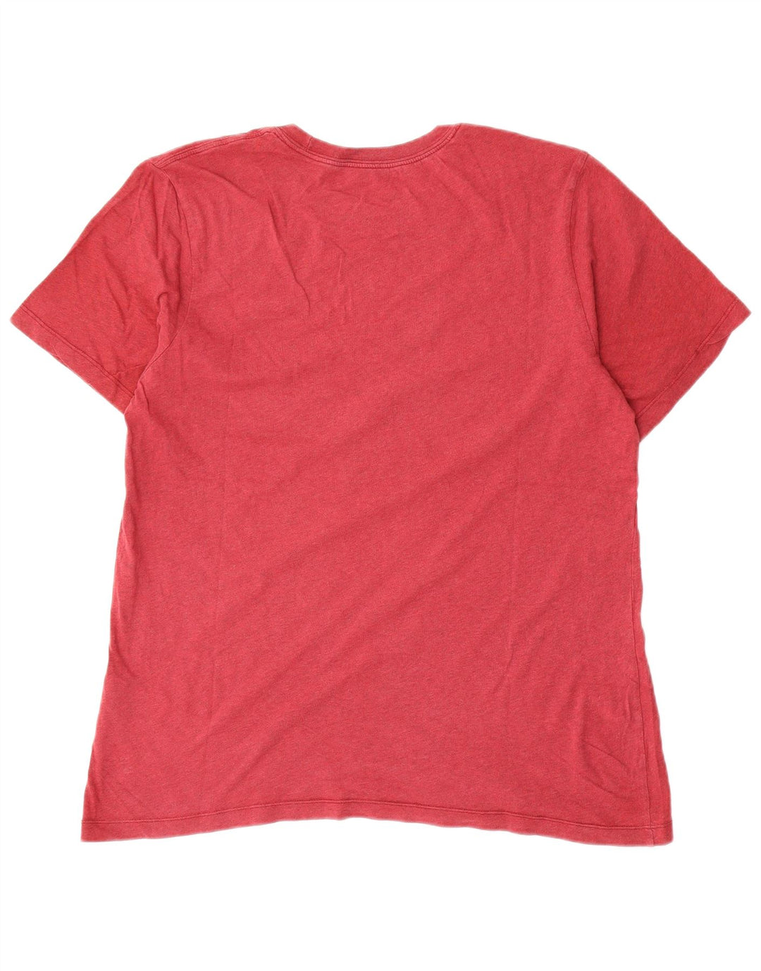 Nike T-shirt top til mænd, stor rød bomuld
