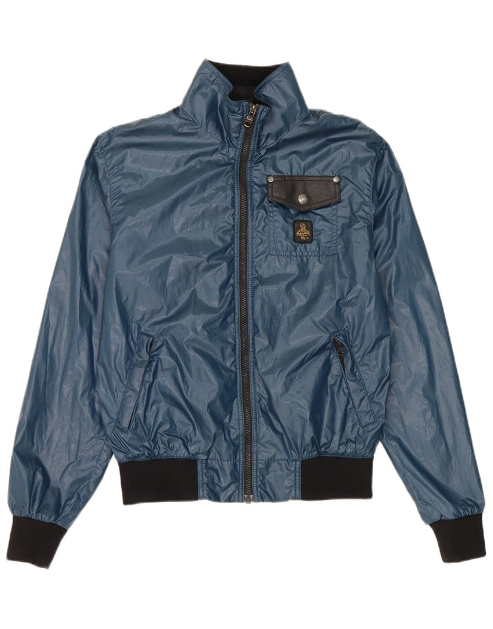 Refrigiwear Boys Bomber Jacket 13-14 år Navy Blue Colourblock Polyester