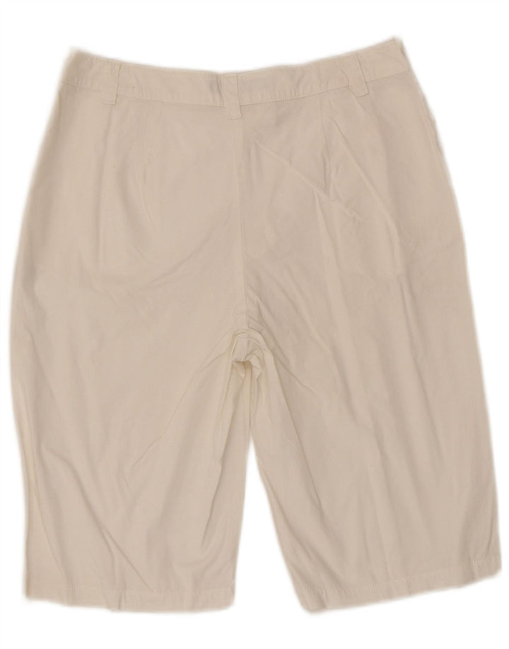 Vintage Chino Shorts til kvinder IT 44 Medium W30 Hvid