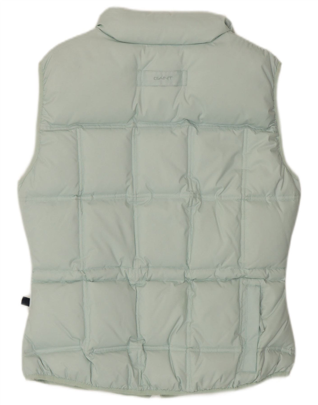 GANT Dame Polstret Gilet UK 14 Medium Turkis Polyester