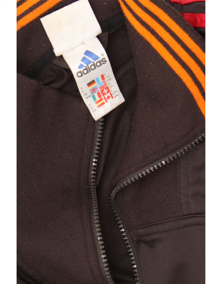 Adidas Træningsdragt til mænd Topjakke UK 38/40 Medium Brun Polyester