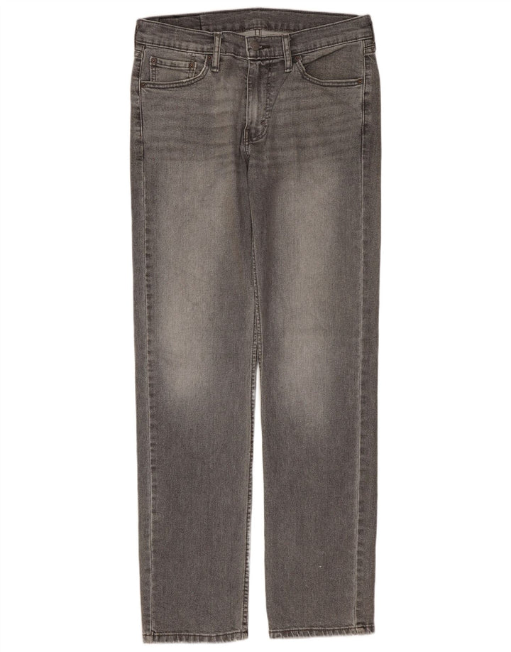 Levi's Herre 514 Straight Jeans Størrelse 30 W30 L32 Grå Bomuld