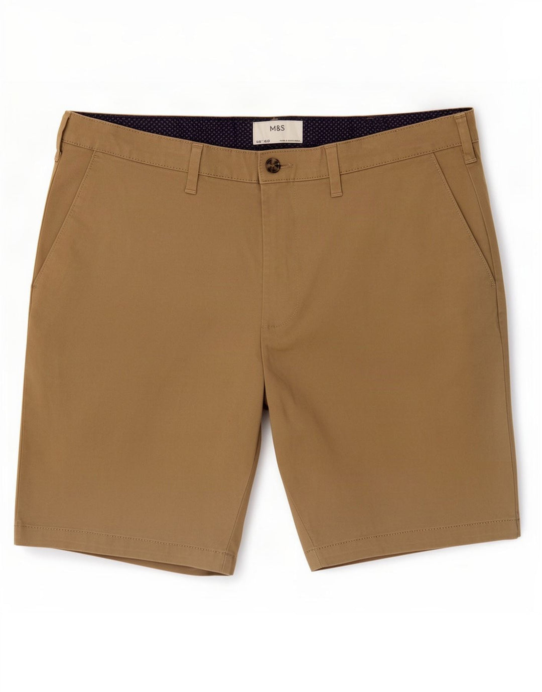Marks & Spencer Herre Chino Shorts Large W36 Beige