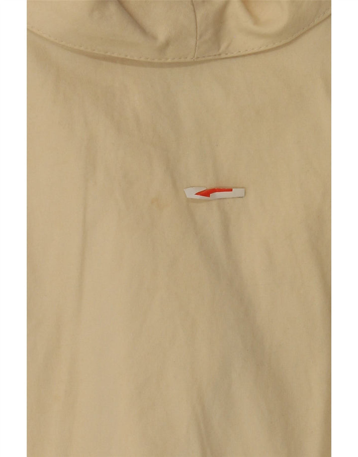 Benetton Dame Oversized Overfrakke IT 42 Medium Beige Bomuld