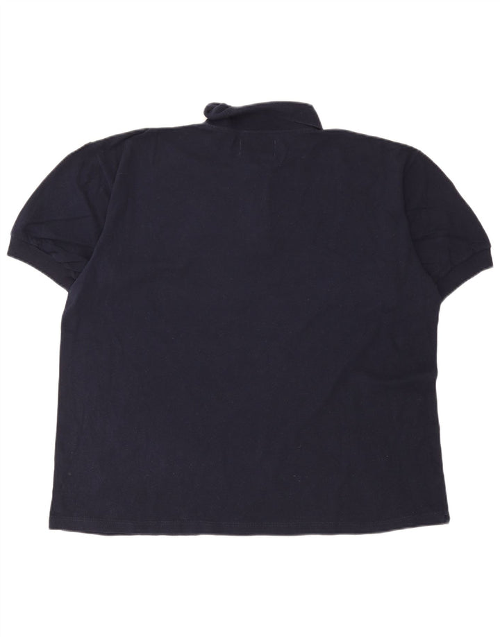 Dacks herre poloshirt XL marineblå bomuld