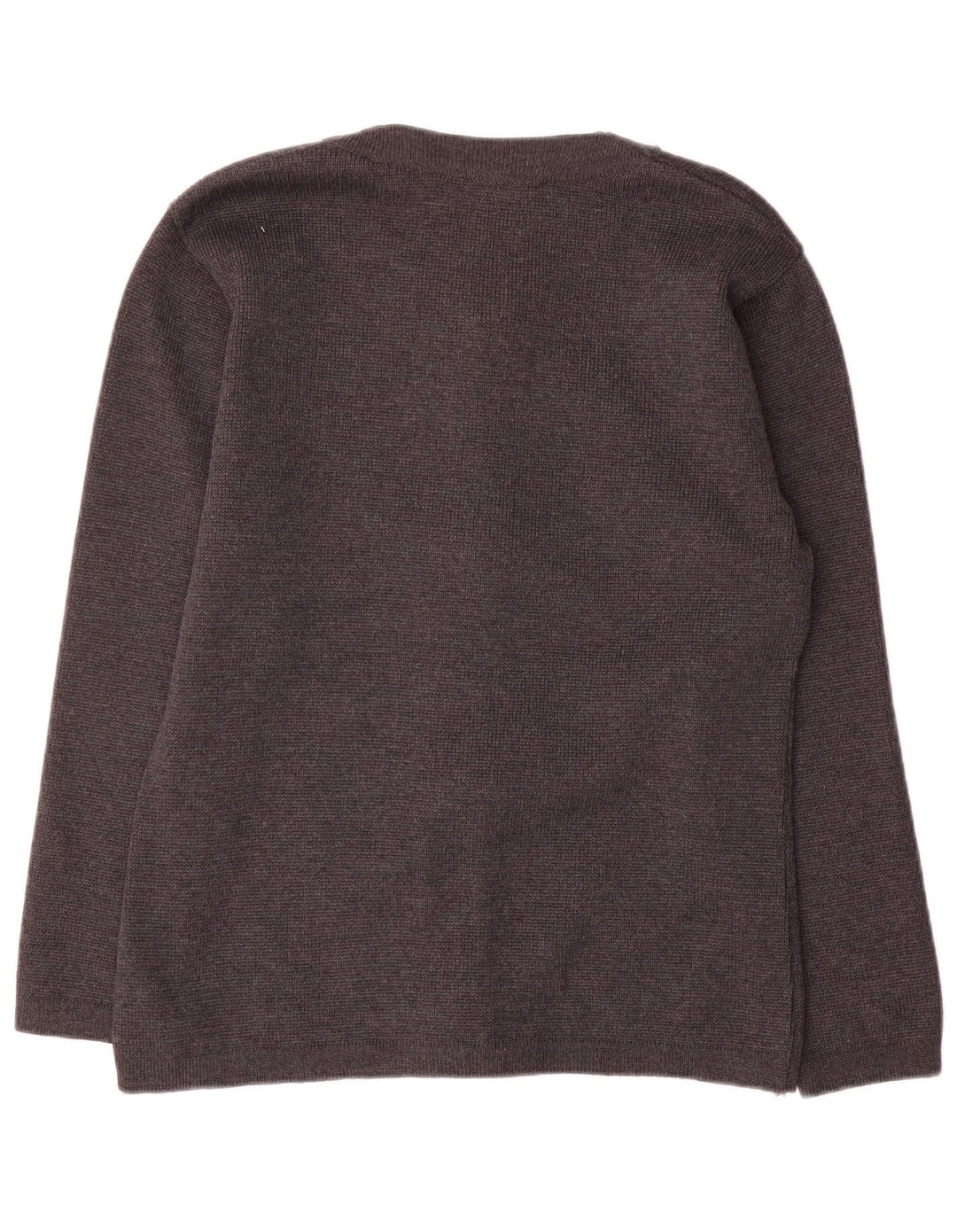Vintage dame cardigan sweater UK 10 lille grå uld