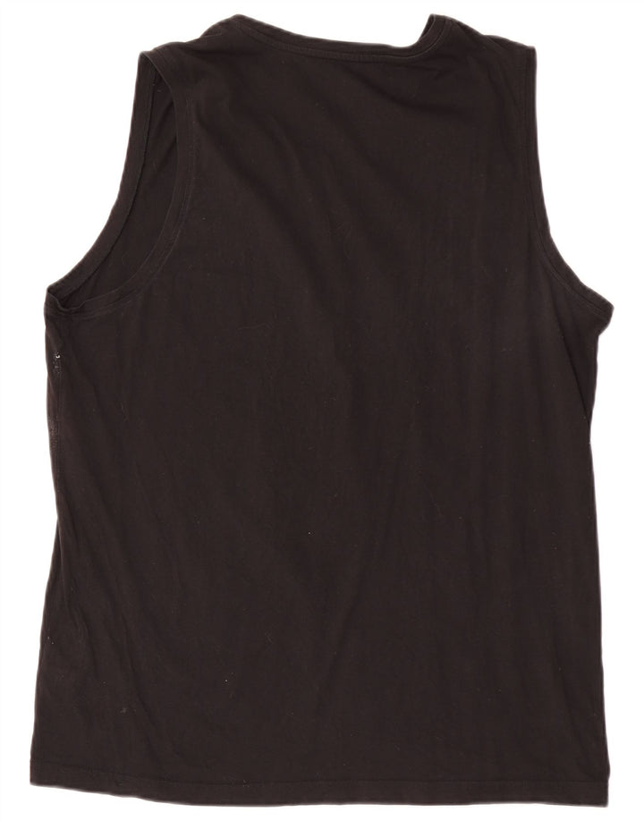 Puma Herre Grafisk Vest Top XL Sort Bomuld