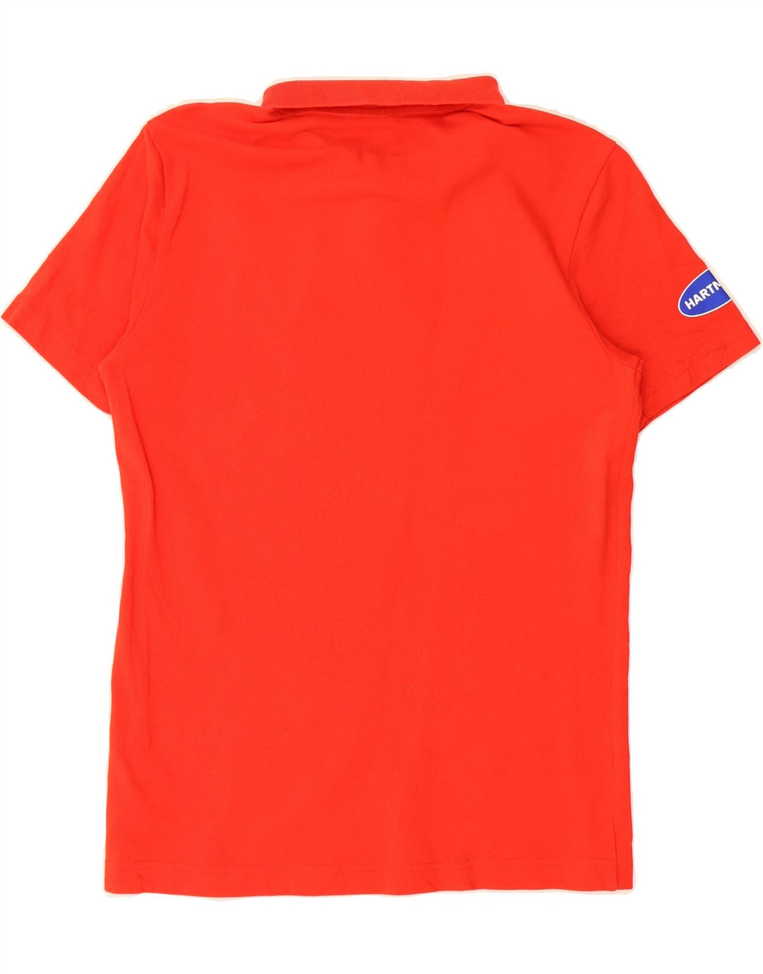 PUMA Mens Graphic Polo Shirt Small Red Cotton Vintage Puma and Second-Hand Puma from Messina Hembry 