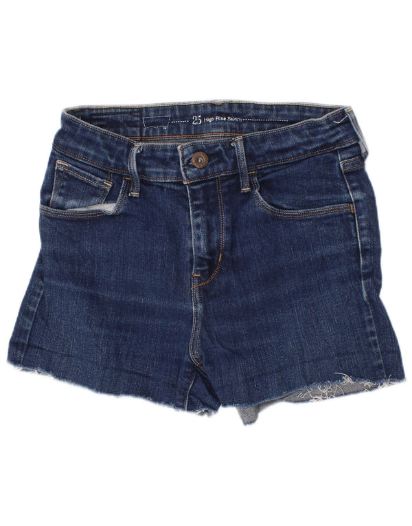 Levi's denimshorts til kvinder W25 XS blå bomuld