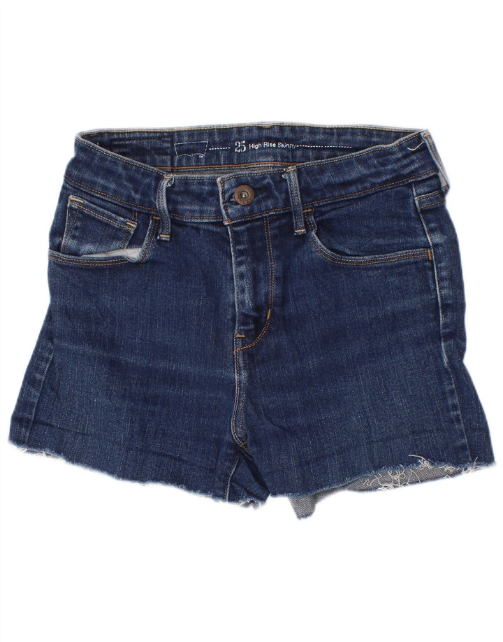 Levi's denimshorts til kvinder W25 XS blå bomuld
